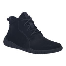 Dámské barefoot kotníkové zimní boty černé nubuk Josef Seibel Wynona 05 široká špička