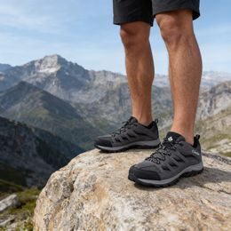 Pantofle pánské Mediline M02 hnědé kožené na vysoký nárt