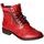 Kotníkové boty Mustang rot 1265-524-5