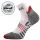 Ponožky Voxx sport pro Integra bílé/šedé/červené