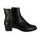 Nadměrné kotníkové boty De Plus černé 9596-K-4006 - black F-382 leather