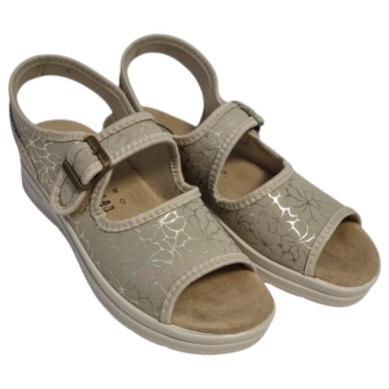 Dámské sandály béžové Mediline 24725 na hallux