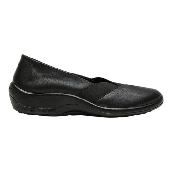 Baleríny černé Arcopedico elastické Acadia na hallux