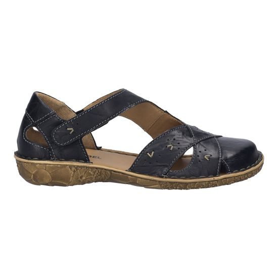 Dámské sandály černé Josef Seibel Rosalie 03 široká špička