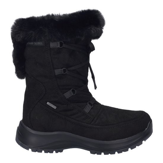 Nadměrné dámské zimní vysoké boty Josef Seibel Colorado 52 černé 91852 PL571 100