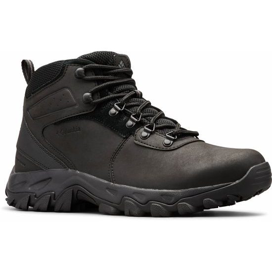 Trekové boty Columbia Newton Ridge Plus II Waterproof Black, Black 1594731011