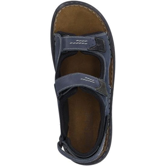 Sandály pánské Josef Seibel Franklyn modré kožené