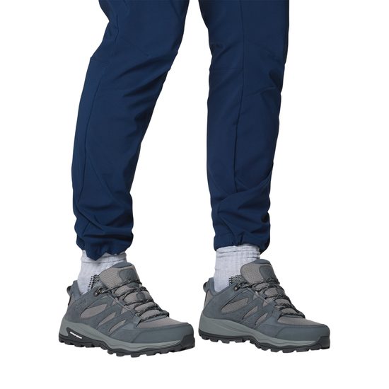 Nadměrné pánské nízké trekové boty šedé Redmond IV Low Waterproof na vysoký nárt