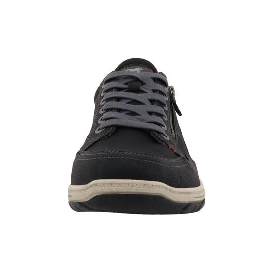 Nadměrné pánské polobotky černé Mustang 15M0181001