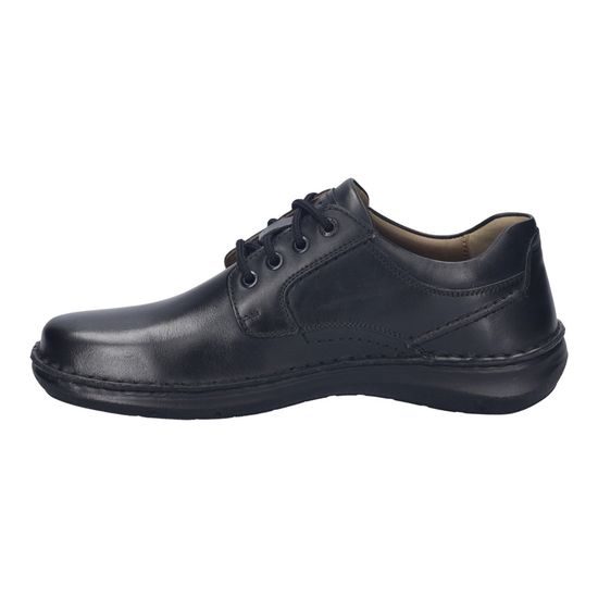 Pánské polobotky černé Josef Seibel New Anvers 06 na široké chodidlo