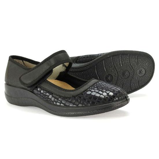 Baleríny Mediline černé 4304 na hallux