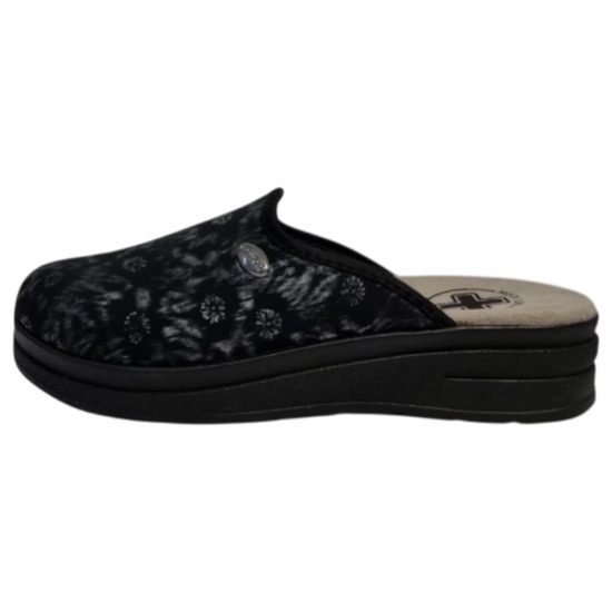 Dámské nazouváky černé Mediline 714 na hallux