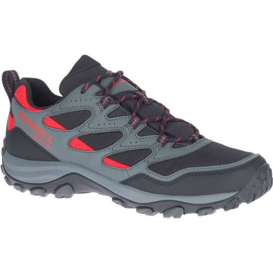 Trekové boty Merrell West Rim Sport GTX black/high risk J500205