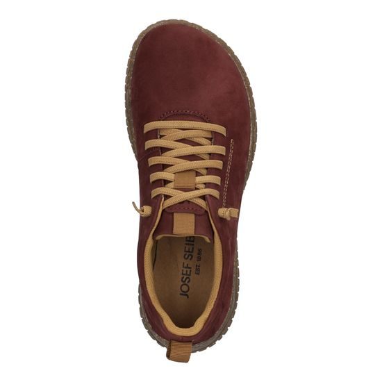 Dámské polobotky bordo Josef Seibel Wynona 06 široká špička