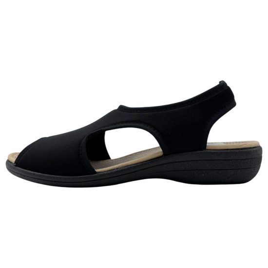 Sandály dámské černé Mediline 9449-M na hallux
