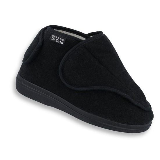 Dámská obvazová obuv Dr. Orto kotníková černá na široké chodidlo