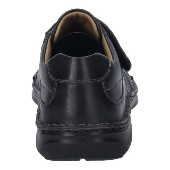 Pánské černé polobotky Josef Seibel New Anvers 02 kožené na široké chodidlo