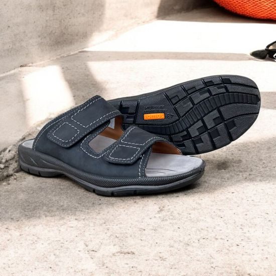 Pantofle pánské Jomos 503601 černé na vysoký nárt