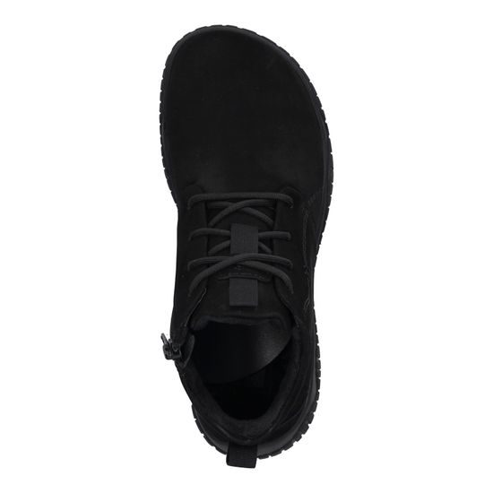 Dámské barefoot kotníkové zimní boty černé nubuk Josef Seibel Wynona 05 široká špička