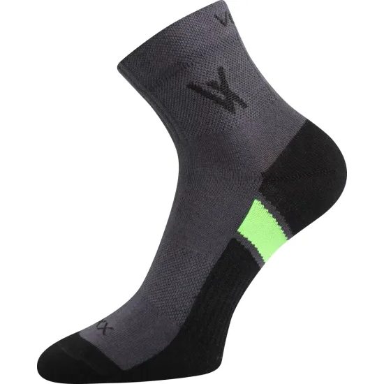 Ponožky VoXX Neo tm.šedé II + zelené