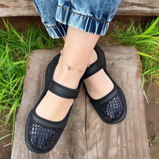 Baleríny Mediline černé 4304 na hallux