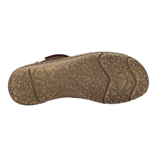 Nadměrné dámské sandály červené Josef Seibel Ivy 02
