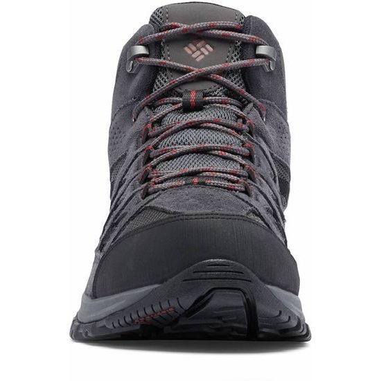 Nadměrné pánské vysoké trekové boty šedé Columbia Crestwood MID Waterproof na vysoký nárt