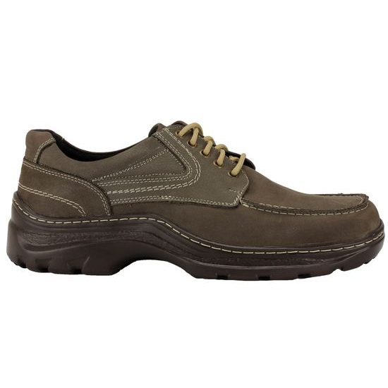 Zateplené polobotky De Plus hnědošedé 608 - brown KOC široká špička