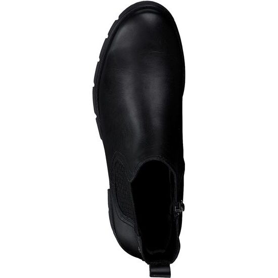 Kotníkové boty Tamaris black nappa 8-8-85412-29 022