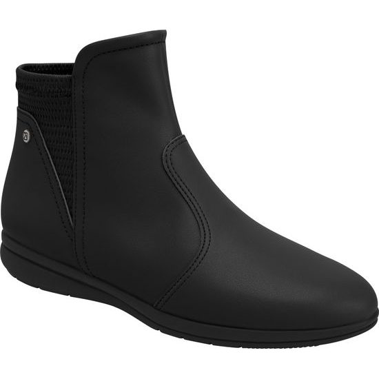 Nadměrné dámské kotníkové boty Piccadilly černé Sandy 261034-2 na hallux