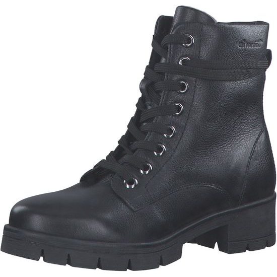 Kotníkové boty Tamaris black nappa 8-8-85212-29 022