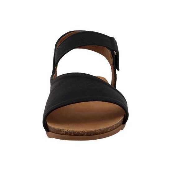 Nadměrné dámské sandály černé Mustang 26M0162011