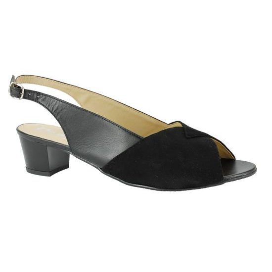 Sandály De Plus černé 9859-K-4010 - black/zams leather