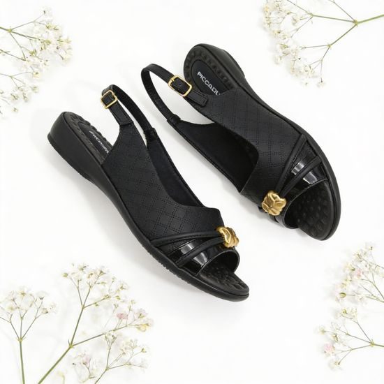 Dámské sandály černé Piccadilly Camila na hallux