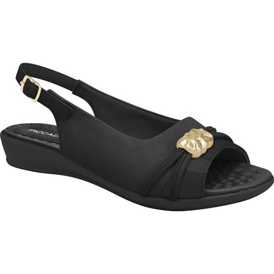 Dámské sandály černé Piccadilly Camila na hallux