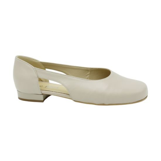 Béžové baleríny De Plus F.177-X1-090 - široká špička (Extra široké)