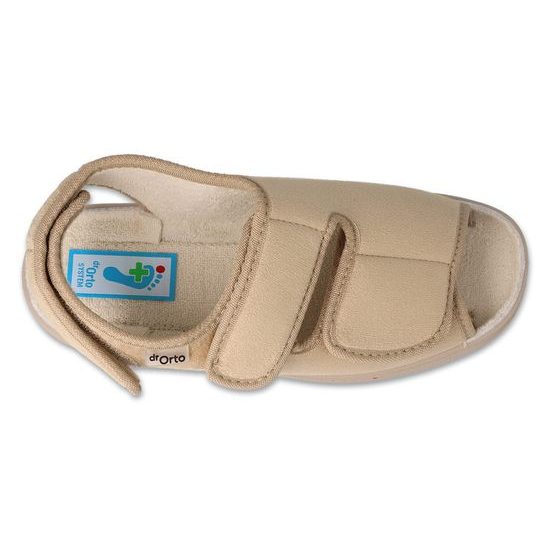 Obvazová obuv Dr. Orto béžové 676D004 na široké chodidlo