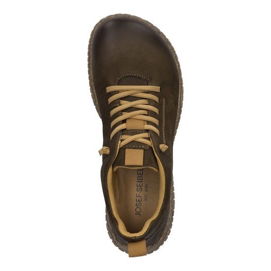 Pánské barefoot polobotky hnědé Josef Seibel Wallace 04 široká špička