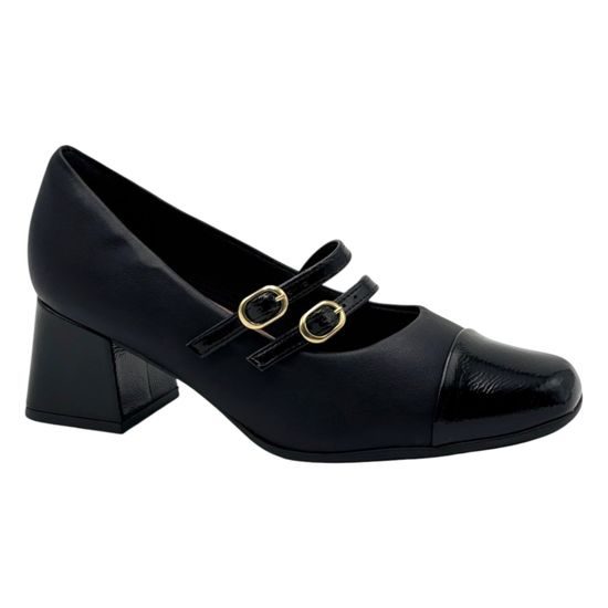 Lodičky černé Piccadilly Estela Maxi na hallux