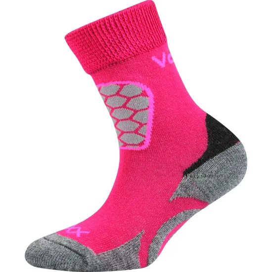 Ponožky Voxx outdoor Solax tmavě růžové