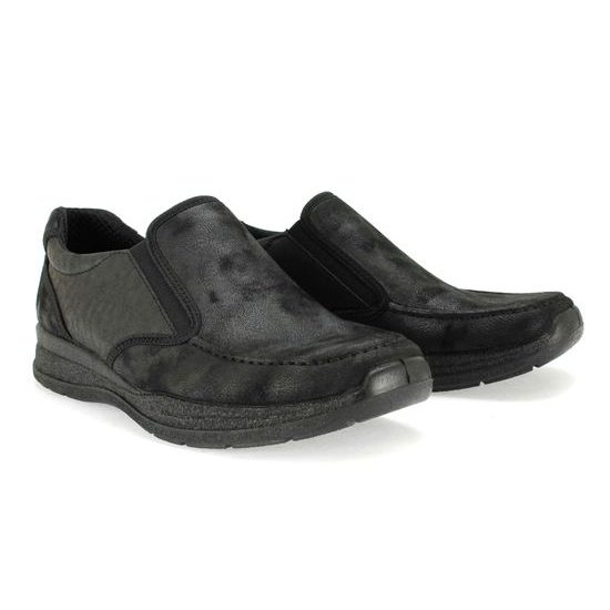 Polobotky Mediline černé 10030 na široké chodidlo