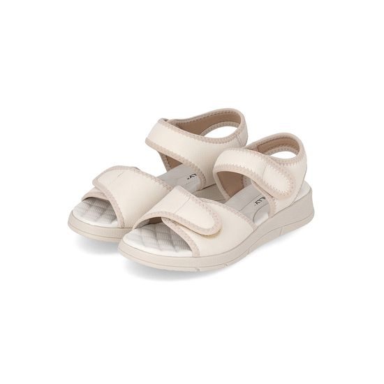 Dámské sandály krémové Piccadilly 571003-034 na hallux