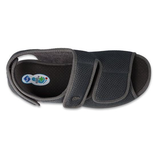 Obvazová obuv Dr. Orto šedá 077M003 na široké chodidlo