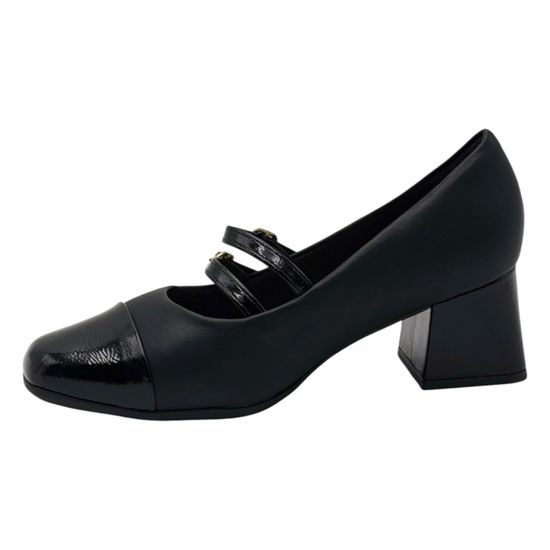 Lodičky černé Piccadilly Estela Maxi na hallux