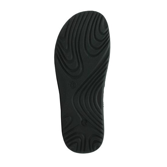 Pánské mokasíny černé Mediline 2307 37660 na široké chodidlo