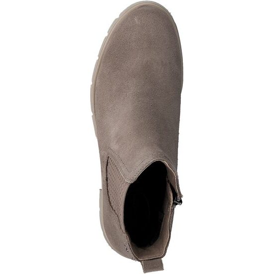 Kotníkové boty Tamaris taupe suede 8-8-85412-29 348