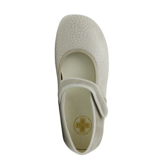 Baleríny béžové Mediline elastické 9150 na hallux