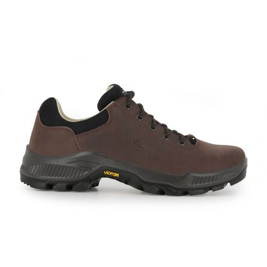 Trekové boty Alpina PRIMA LOW brown na široké chodidlo