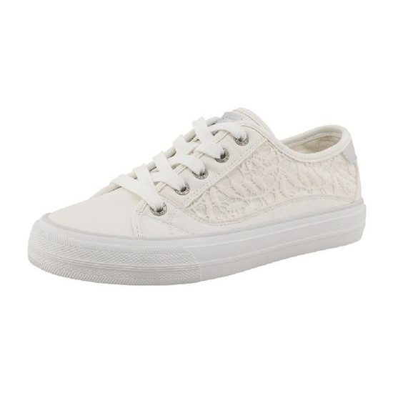 Nadměrné dámské tenisky bílé Mustang 26M0222009