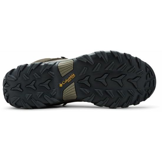 Nadměrné pánské vysoké trekové boty hnědé Columbia Newton Ridge Plus II Waterproof